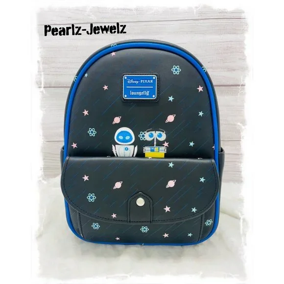Loungefly Disney Pixar WALL-E Space Mini Backpack NWT Loungefly Disney Pixar WALL-E Figural WALL-E with Trash Mini  main image 2